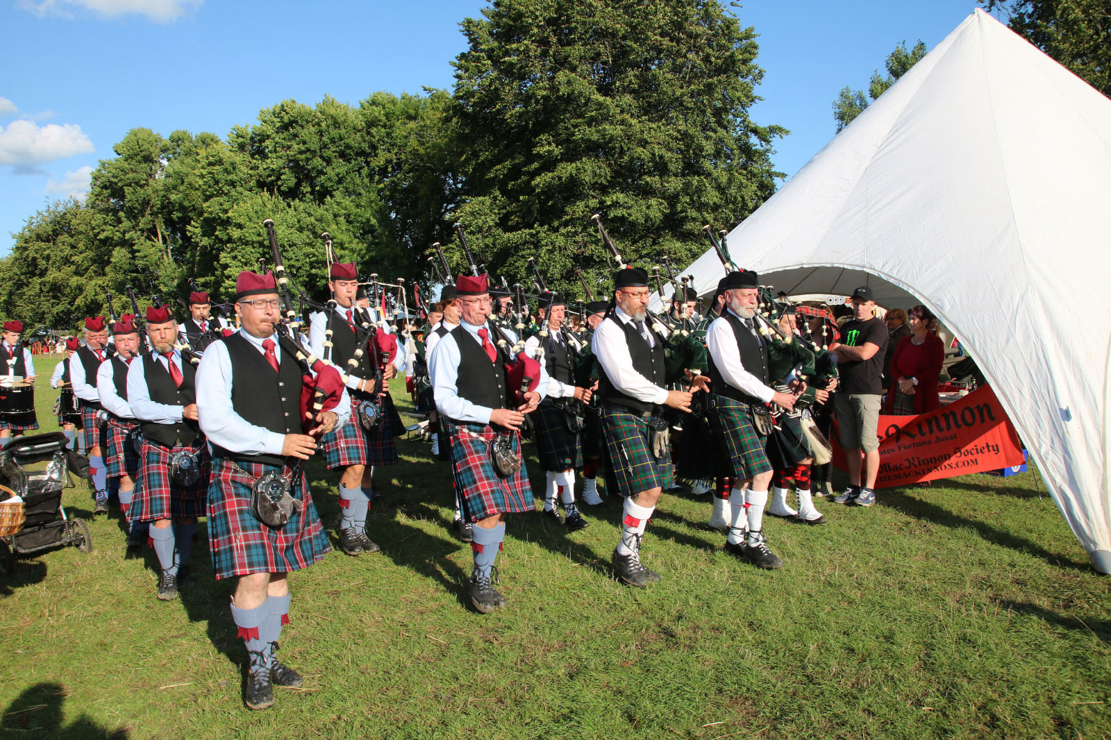 Scottish Days, Hougoumont (Waterloo)